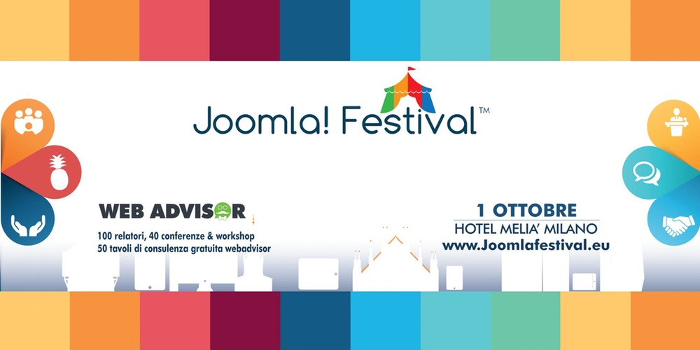 Joomla! Festival 2016: scopri i protagonisti