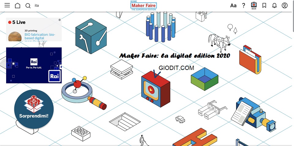 Maker Faire: la digital edition 2020