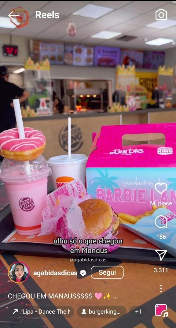 Barbie per Burger King
